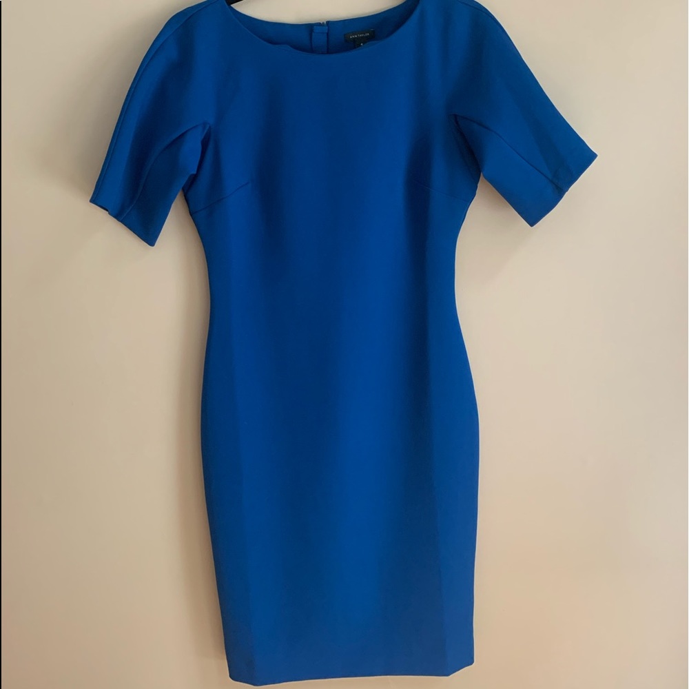 Ann Taylor blue dress